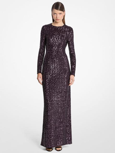 MICHAEL KORS COLLECTION Sequined Gown