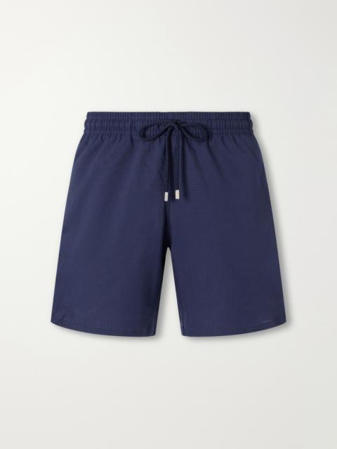 Vilebrequin Mahina Straight-Leg Mid-Lenght Shell Swim Shorts
