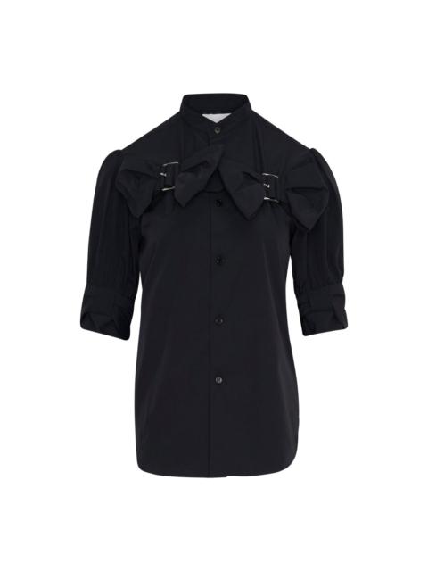 Noir Kei Ninomiya Bow Buckle Blouse