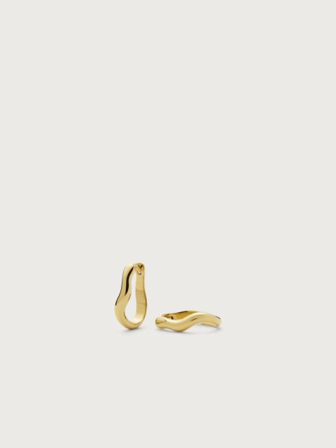 MISSOMA Missoma Molten Classic Small Hoop Earrings