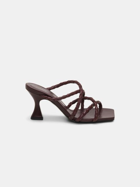 DOROTHEE SCHUMACHER WOVEN ELEGANCE Cord heel sandal