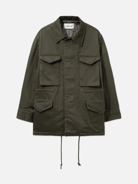 Tonywack GARMENT WASHED COTTON FIELD JACKET