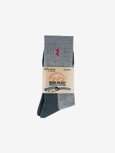 Iron Heart Iron Heart Work Socks Grey