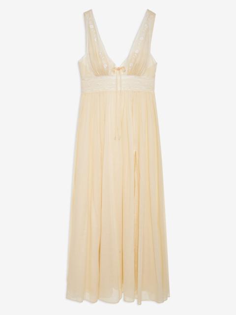 For Love & Lemons Lisa Maxi Slip Dress