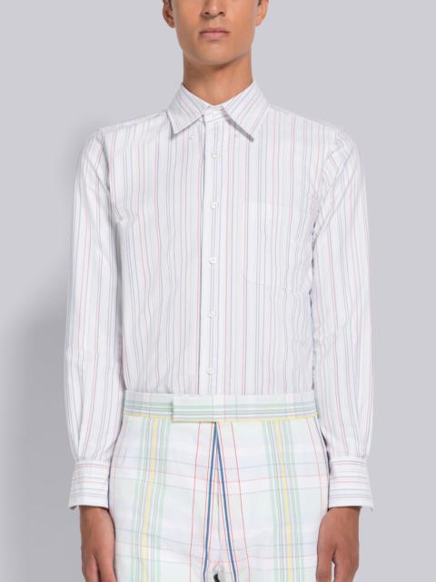 University Stripe Oxford Straight Fit Shirt