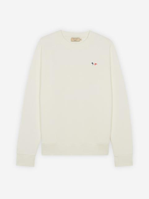 Maison Kitsuné TRICOLOR FOX PATCH CLEAN SWEATSHIRT