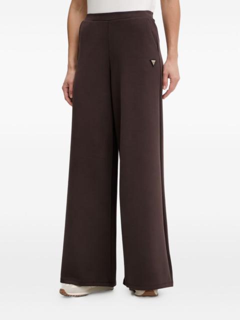 GUESS USA logo-plaque palazzo pants