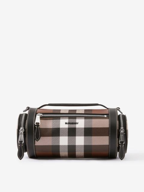 Burberry Check and Leather Sound Bag