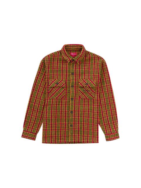 Supreme Supreme Heavy Flannel Shirt Gold