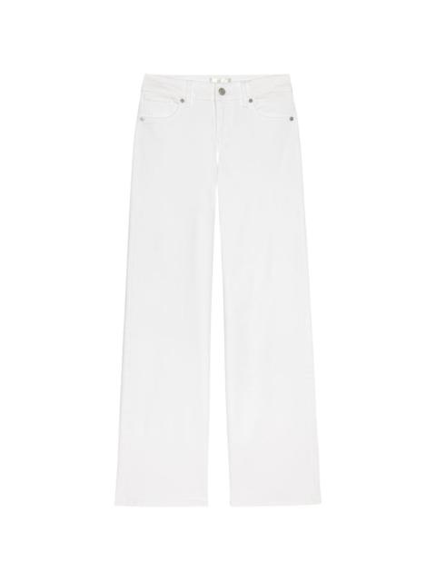 FRAME Le Slim palazzo trousers
