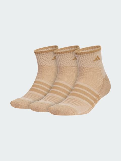 adidas M CUSHIONED X 4 3-PACK QUARTER SOCKS