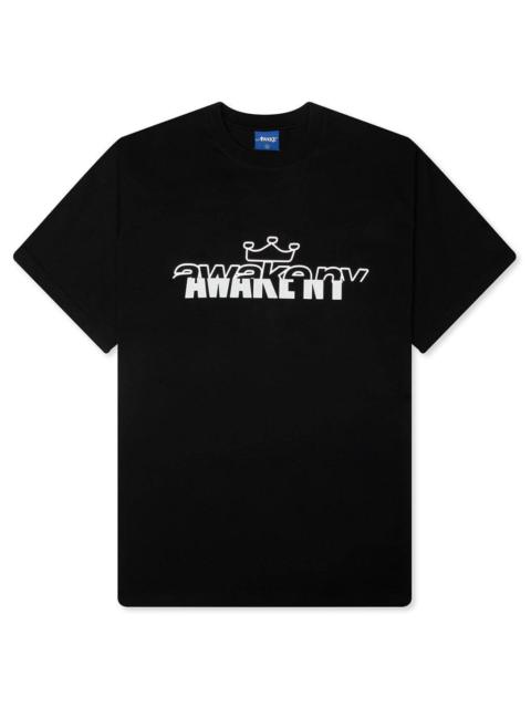 AWAKE NY HEADCRACK CHAMPS TEE - BLACK