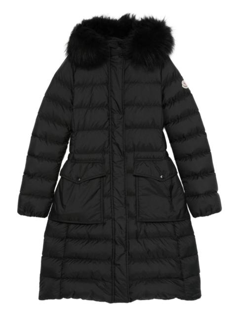 Moncler Khloesse trimmed quilted coat