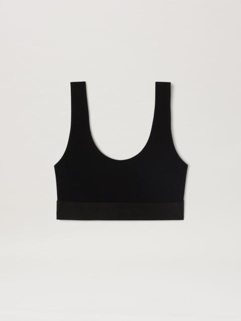 Palm Angels Logo Tape Bra