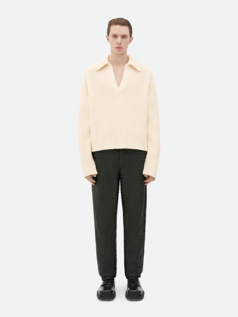 Bottega Veneta Heavy Wool And Cashmere Polo