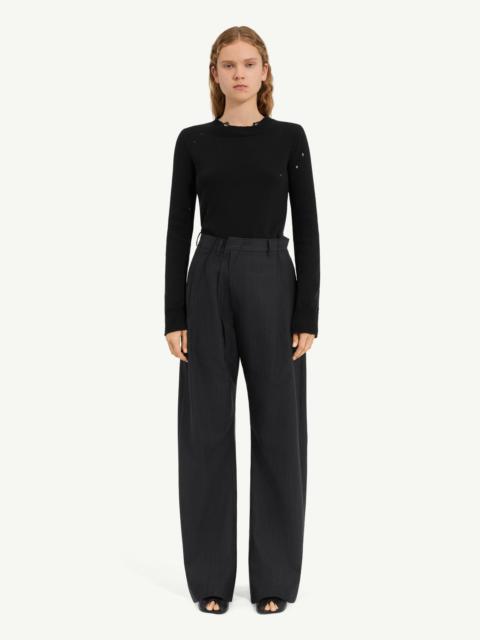 MM6 Maison Margiela Pinstripe wool trousers
