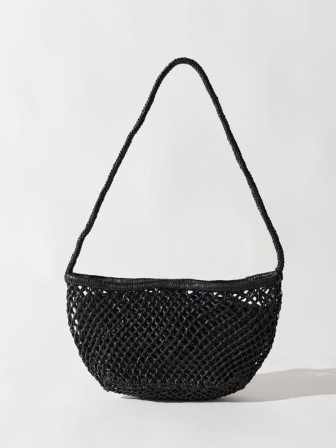 ST. AGNI Mesh Crescent Bag - Black