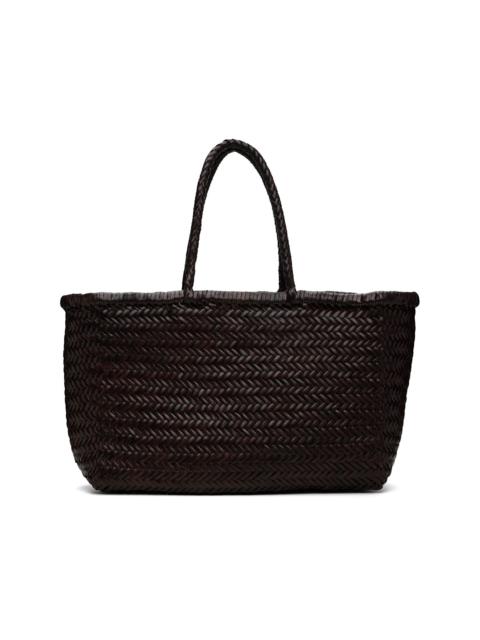 DRAGON DIFFUSION Brown Triple Jump Big Tote