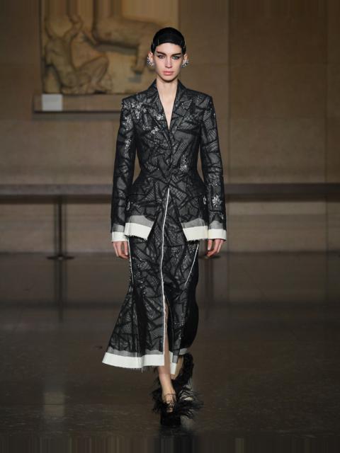 Erdem SINGLE BREASTED BLAZER