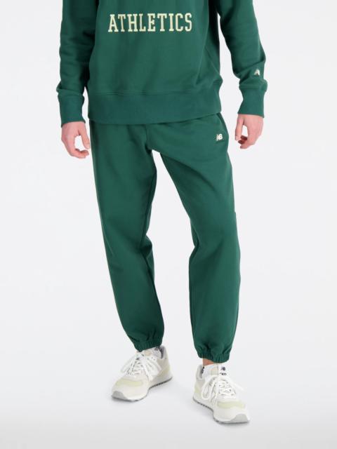 NEW BALANCE Athletics Remastered French Terry Sweatpant, Dark green Men's  Casual Pants