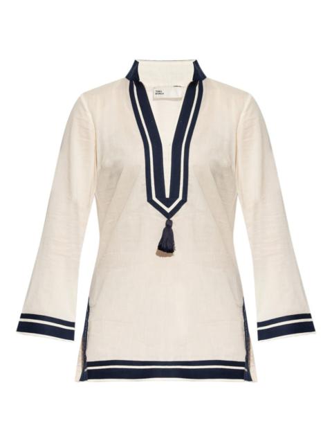 TORY BURCH cotton mini dress