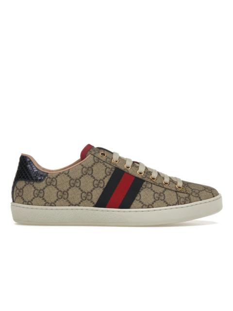 GUCCI Gucci Ace GG Supreme Navy (Women's)