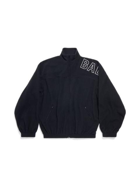 BALENCIAGA Outline Tracksuit Jacket in Black