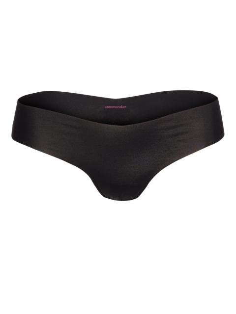 commando Women's Classic Microfiber Thong - Black