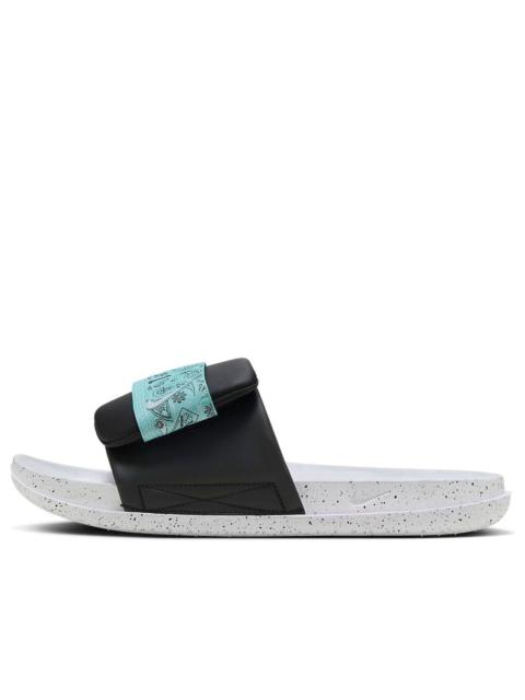 Nike Nike Offcourt Adjust Slide 'White Black Mint Green' HF5695-011