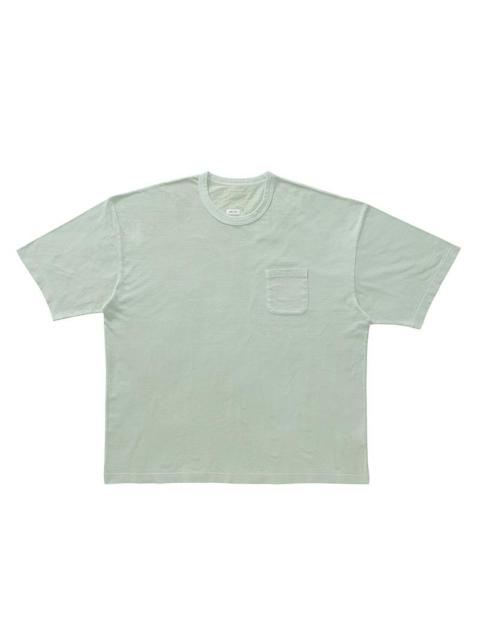 visvim MONDO TEE S/S DMGD LT.GREEN