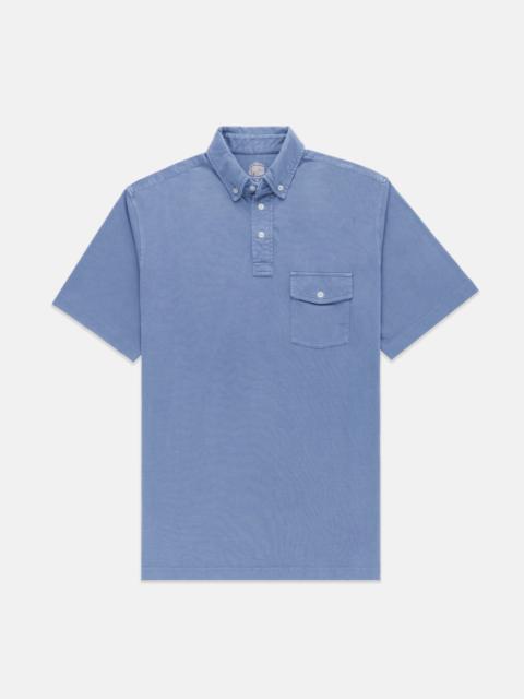 Blue Cotton Jersey