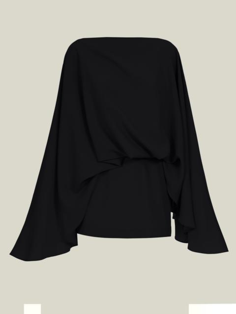 Taller Marmo Mini Eolia Dress in Black