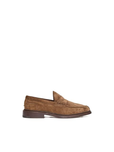Tricker's Adam suede loafers