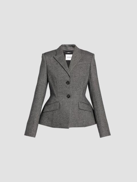 Erdem SINGLE BREASTED FITTED BLAZER