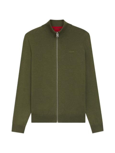 HUGO zip-up cotton jacket