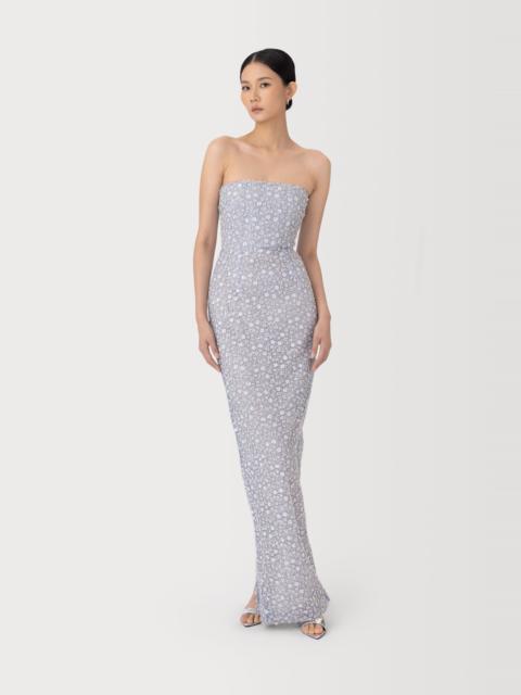 SAU LEE TILLY STRAPLESS MAXI DRESS