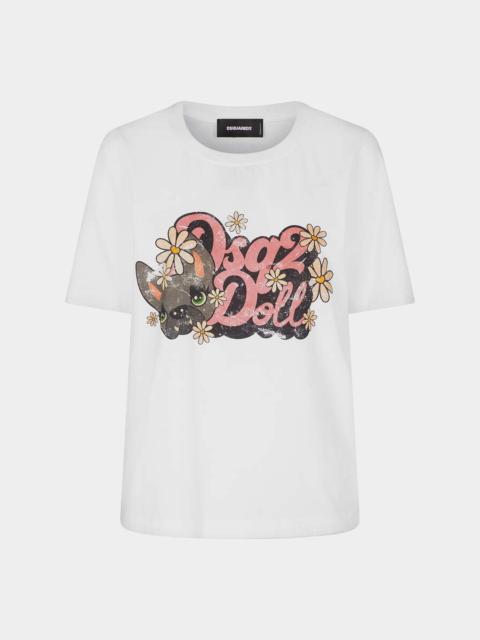 DSQUARED2 HILDE DOLL EASY FIT T-SHIRT