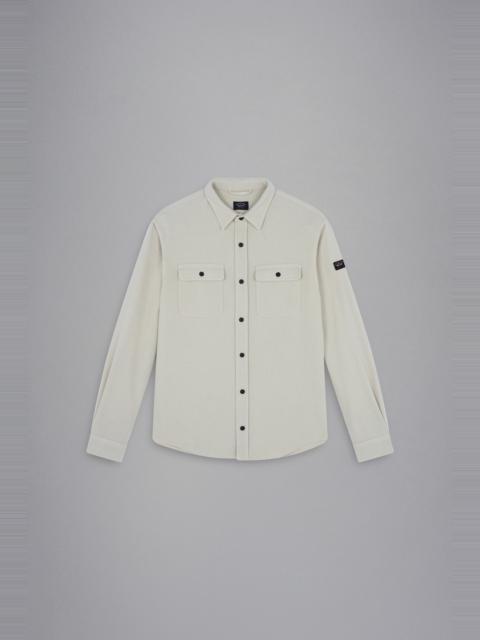 Paul & Shark GARMENT DYED WOOL OVERSHIRT