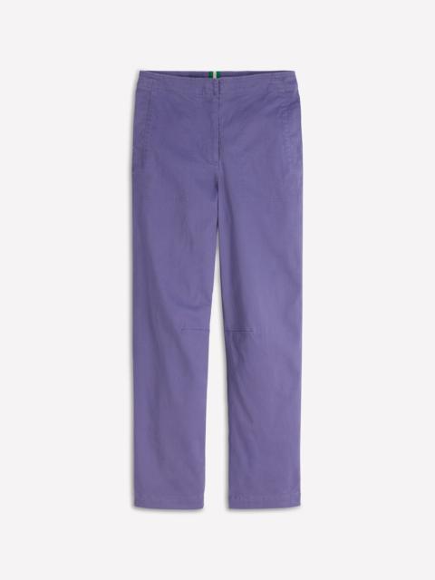 BODEN Barrel Leg Chino Pants-Purple Thistle