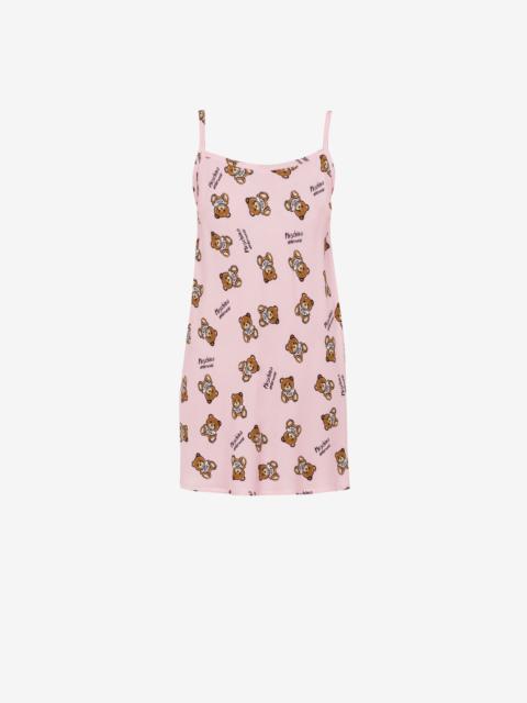 Moschino ALLOVER TEDDY BEAR TWILL PETTICOAT