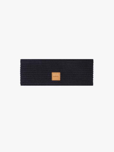 A.P.C. ARCS HEADBAND (UNISEX)