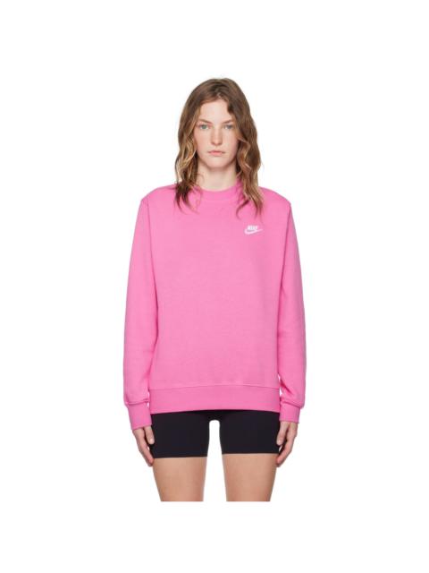 Pink Sportswear Club Sweatshirt