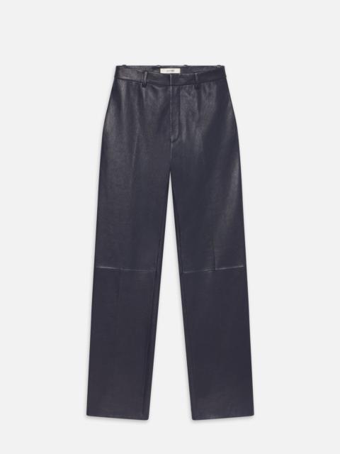 FRAME The Leather Trouser in Dark Indigo