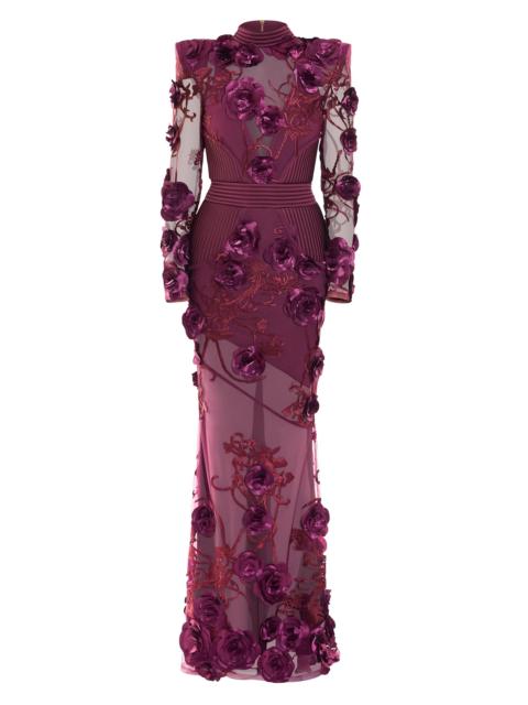 ZHIVAGO Women's One More Kiss Dear Gown - Plum