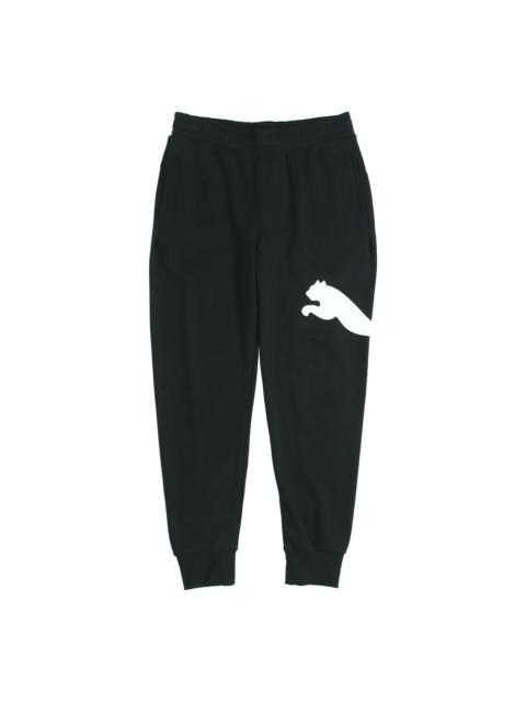 PUMA PUMA Big Logo Graphic Pants 'Black' 581037-01