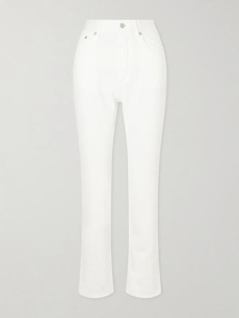 Alaïa High-rise slim-leg jeans White