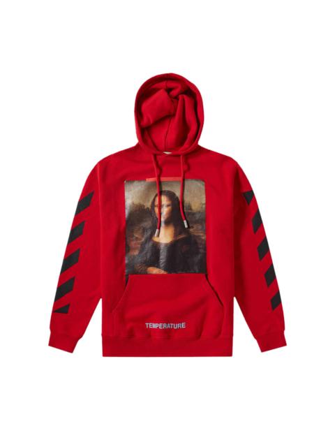 Off-White Mona Lisa Hooded Sweatshirt 'Red'
