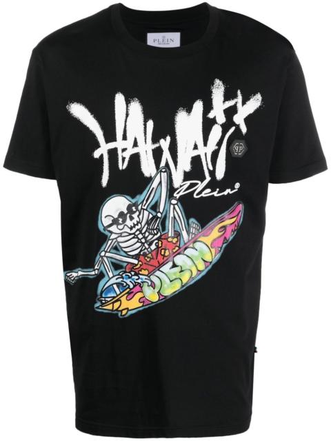 PHILIPP PLEIN Hawaii graphic-print T-shirt