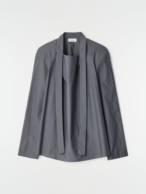Lemaire ASCOT BLOUSE IN WASHED COTTON SILK