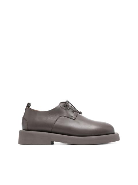 lace-up leather oxford shoes